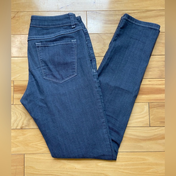 Prana Denim - Prana Skinny‎ Jeans Womens Size 2 Low Rise Gray Denim Hiking Outdoor Pants